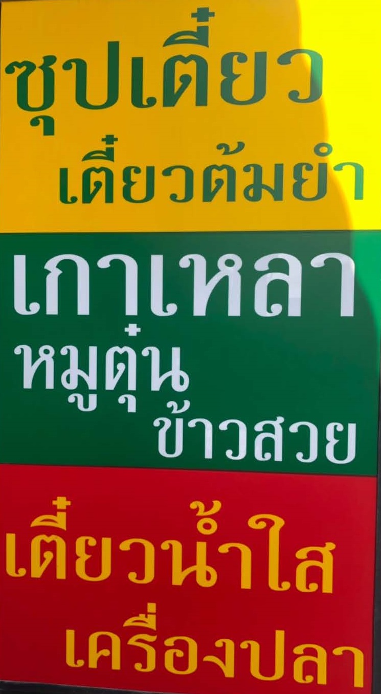 Soup Teaw Tom Yum Noodles